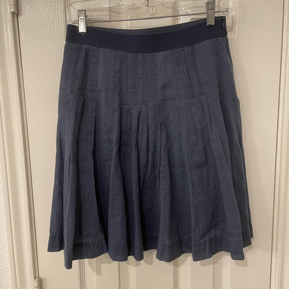 Margaret O’Leary skirt XS Slate Blue - Picture 2 of 7